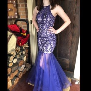 NWT Mermaid Prom Dress